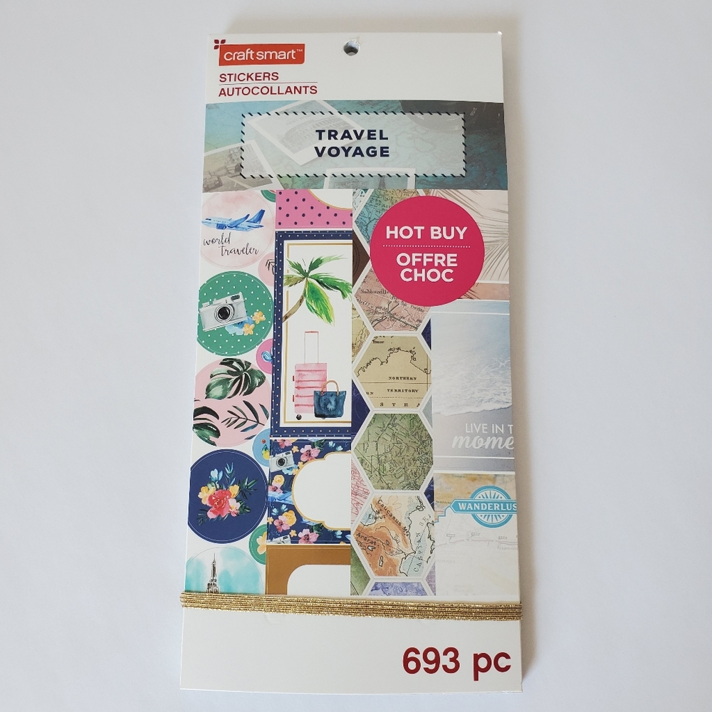 Travel Voyage Sticker Book